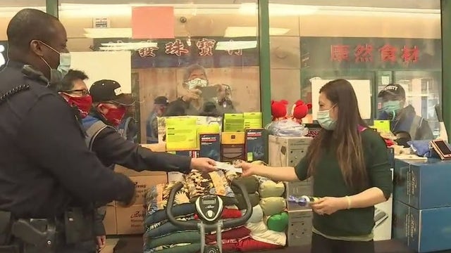 Air horns distributed in Oakland's Chinatown to help keep community members safe