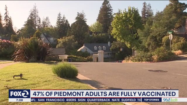 This East Bay city has the highest vaccination rate in Alameda County
