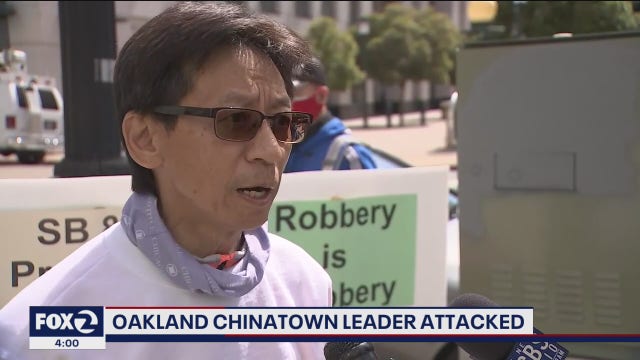 President of Oakland's Chinatown Chamber of Commerce attacked; suspect arrested