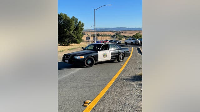 Grass fire near Highway 4 in Concord