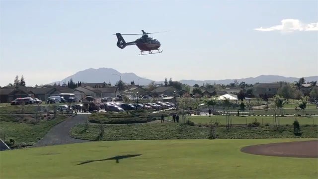 Oakley collision injures two children, cause under investigation