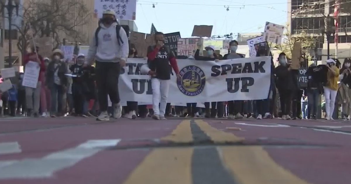 Rally in San Francisco demanding justice for Asian-American crime ...