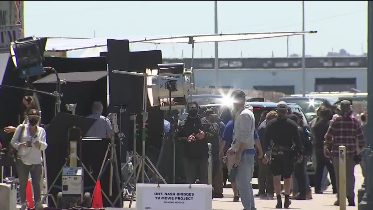 Nash Bridges revival filming in San Francisco