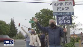 ‘Police can’t do it alone’: Walk for peace in Oakland amid surge in gun violence