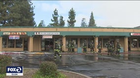 Businesses destroyed, damaged during fire at Fremont strip mall