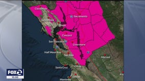 Red Flag Warning in effect for parts of the Bay Area