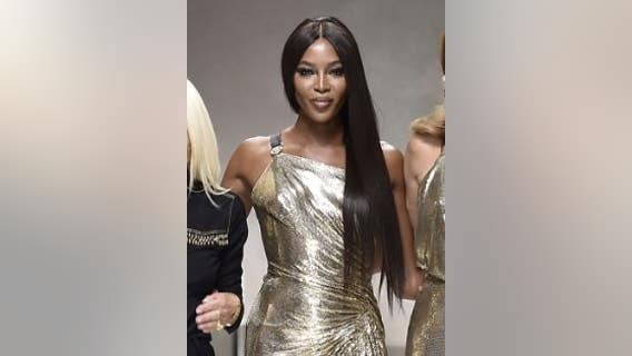 Supermodel Naomi Campbell announces she's mother to a baby girl at 50