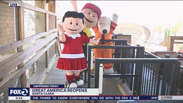 California's Great America in Santa Clara reopens to public
