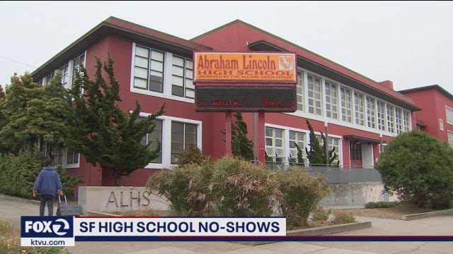 San Francisco high schoolers a no-show for first day of in-person learning