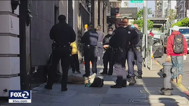 Bystander intervenes in robbery of elderly woman in SF, suspect in custody