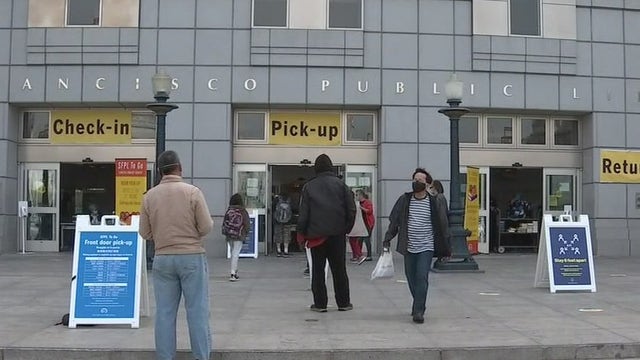 San Francisco's main library reopens after more than a year of COVID