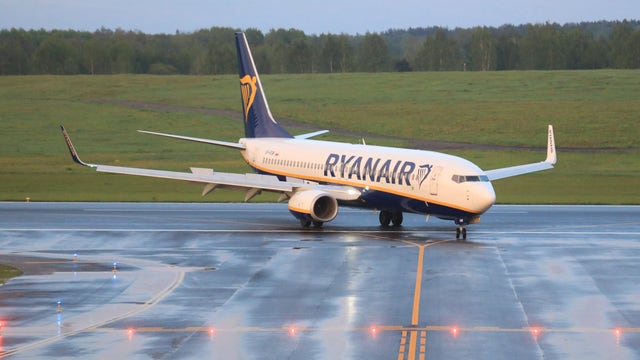 Belarus opposition figure detained when Ryanair flight diverted