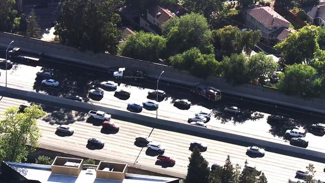 Woman shot in leg while driving along I-680 in Contra Costa County