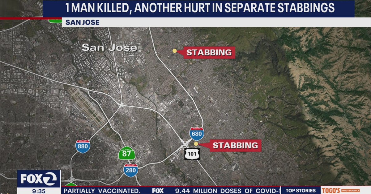 1 man killed, another hurt in two separate San Jose stabbings | KTVU FOX 2