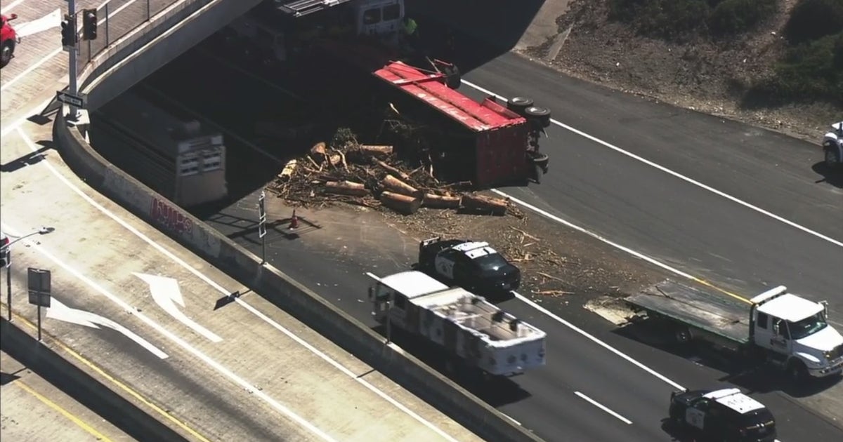 Sig-Alert issued after big rig overturns on I-80 in Pinole | KTVU FOX 2