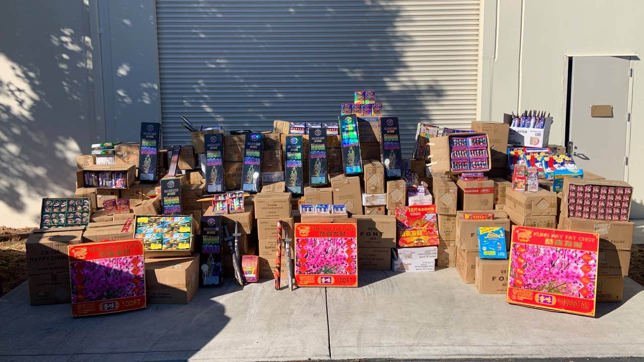 San Mateo County detectives seize 15,000 lbs of illegal fireworks, $1M in cash - Vimarsana News