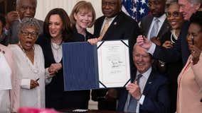 Fort Worth’s Opal Lee attends White House signing of Juneteenth bill