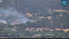 Crews contain 10-acre vegetation fire in Morgan Hill