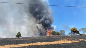 Wildfire prompts evacuations in Yuba County, including Beale Air Force Base