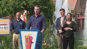 Six Flags to give away 50,000 free tickets to vaccinated Californians, Gov. Newsom announces