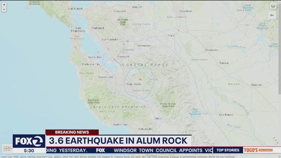3.6-magnitude quake shakes San Jose
