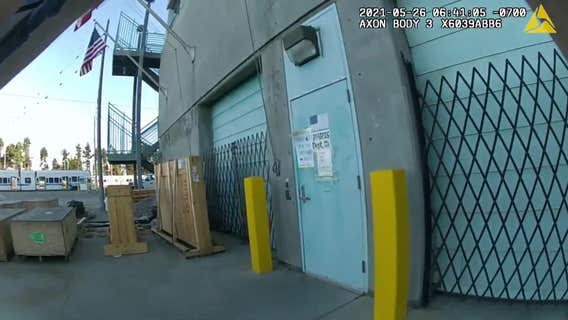 Body cam video shows moment officers respond to VTA mass shooting