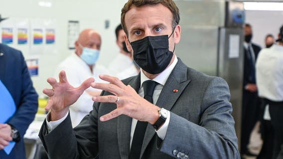 Man who slapped French President Macron gets 4 months in prison