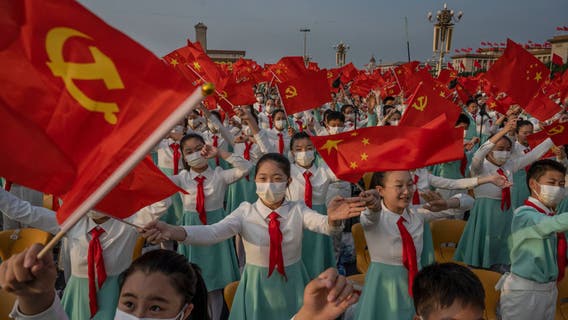 China’s ruling Communist Party marks 100th anniversary