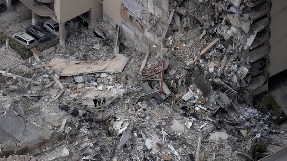 Miami-area condo collapse: At least 4 dead, 159 missing as search continues
