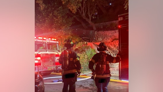 Fire guts Mill Valley home, two firefighters injured