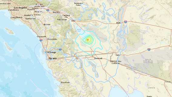 Magnitude 5.3 quake rattles Southern California area near Salton Sea