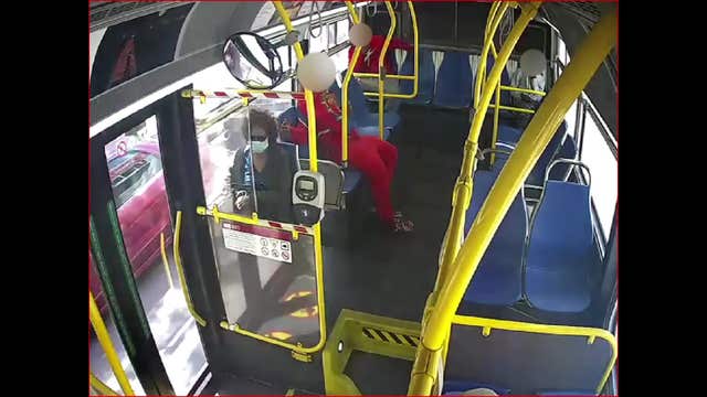 Video shows woman's hair being set ablaze on MUNI bus