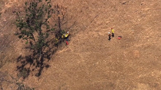 Vehicle goes 300 feet down Mount Hamilton hillside