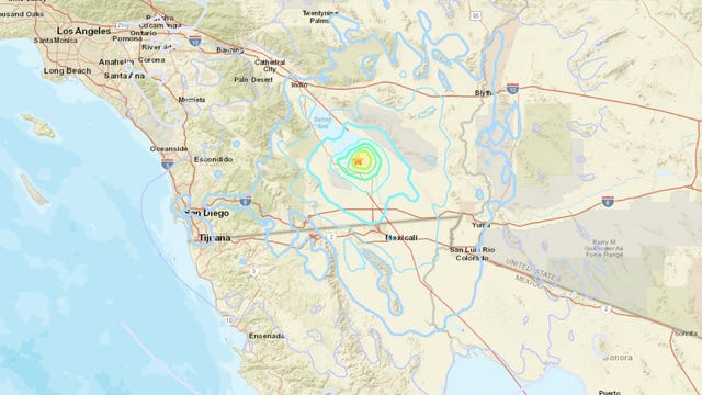 Magnitude 5.3 quake rattles Southern California area near Salton Sea