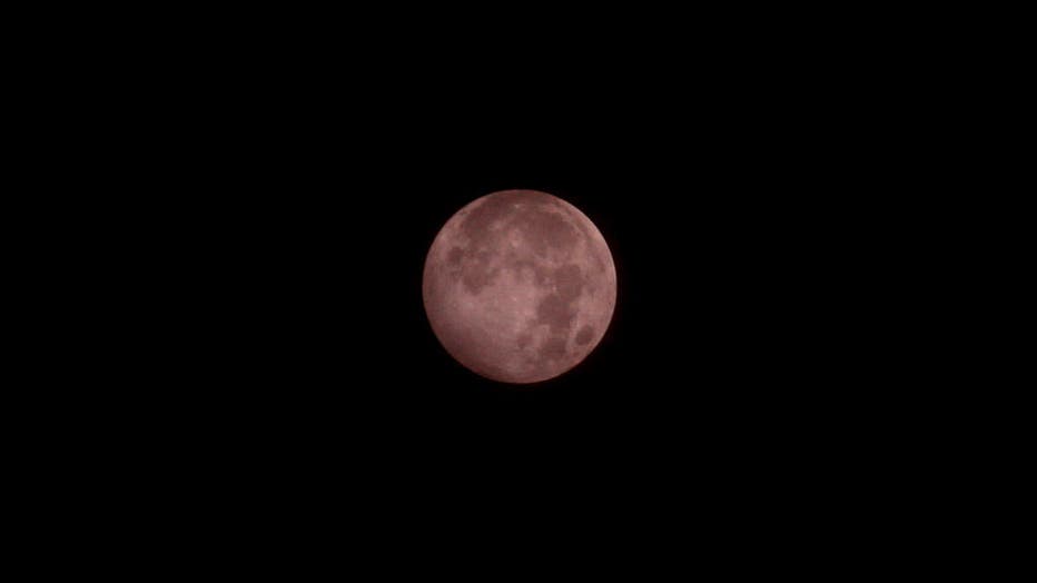 Full Moon Eclipse In Indonesia