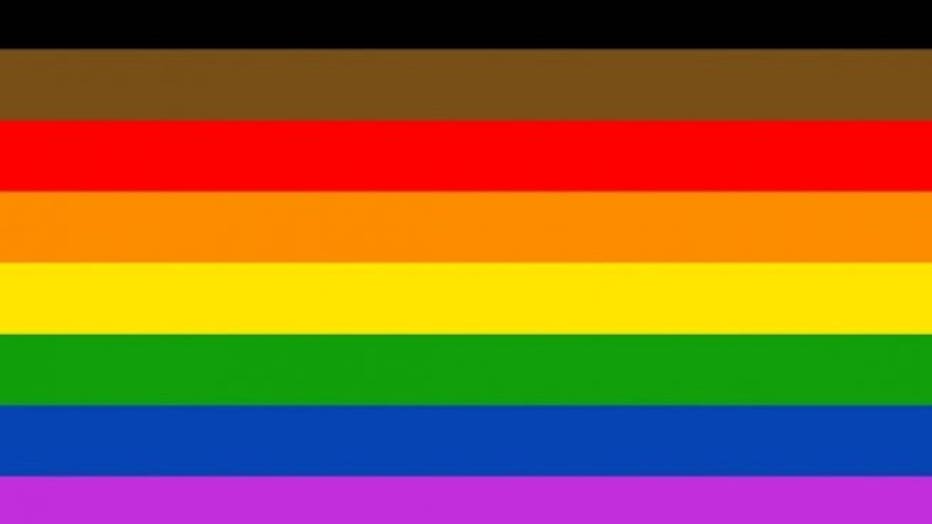 african american gay pride flag