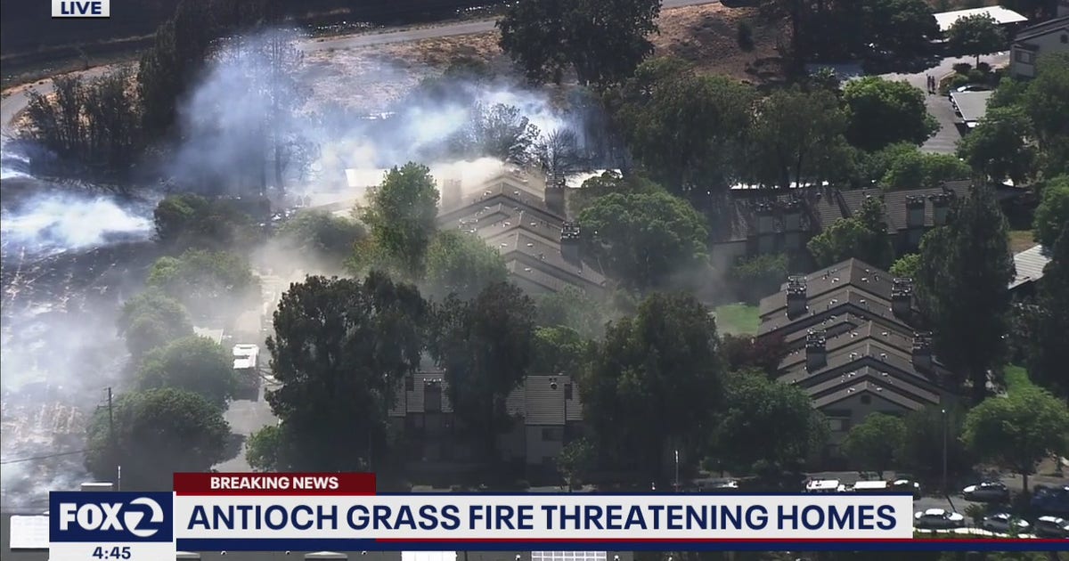 Antioch brush fire spreads to apartment complex | KTVU FOX 2