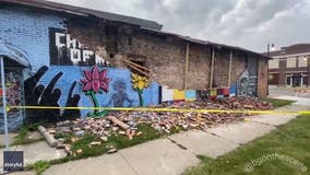 George Floyd mural in Toledo collapses, cause disputed