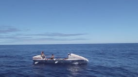 Rowing crew sets world record for crossing Pacific Ocean between San Francisco and Hawaii