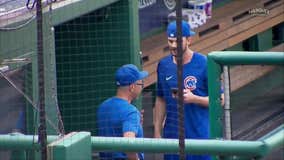 Watch the emotional moment Kris Bryant learns he was traded to the San Francisco Giants