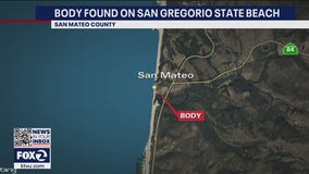 Body of deceased man washes ashore at San Gregorio State Beach in San Mateo County