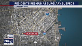 San Francisco resident shoots at burglary suspect breaking into his apartment