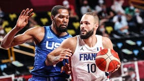 France stuns US men's basketball in Tokyo Olympic opener