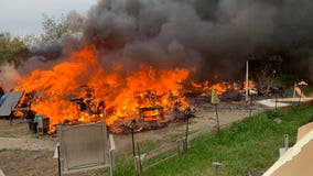 Oakland homeless encampment fires triple, some are arson