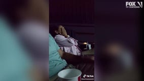 Man rents movie theater, surprises wife with lost wedding footage