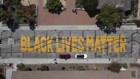 Two arrested after Santa Cruz Black Lives Matter mural vandalized