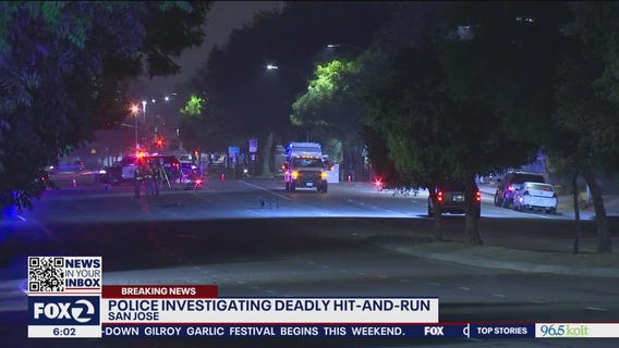 Woman killed in early morning hit-and-run crash in San Jose