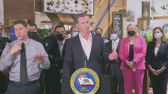 Governor Newsom, joined by SFPD chief, signs bill targeting rampant organized retail theft