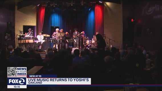 Live music returns to Yoshi's