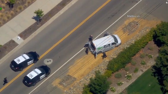 Man driving stolen U-Haul van arrested following police pursuit in Vacaville
